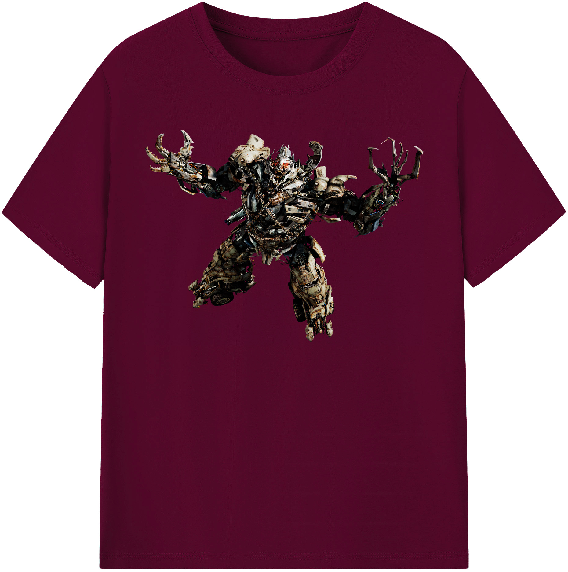 （画像用） Transformers トランスフォーマー レディースカジュアルプリントTシャツ（綿100％）